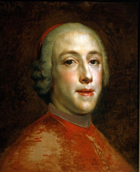 Mengs, Portrait de Henry Benedict Marie Clément Edward Stuart, cardinal d'York
