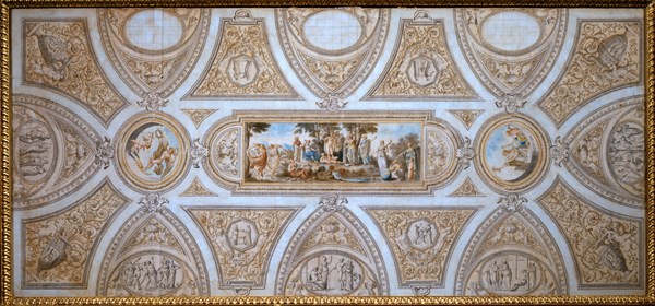 Mengs, Projet pour la voûte de la galerie de la Villa Albani à Rome