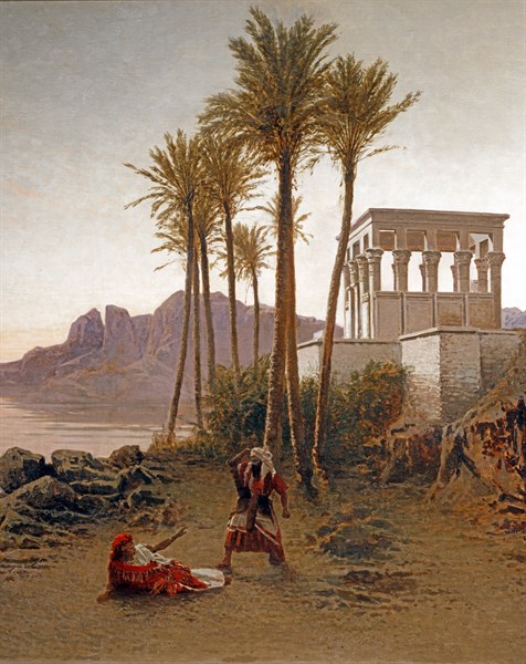 Achille Befani, Scène de l'Aïda de Verdi (détail)