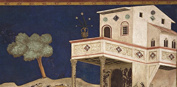 Giotto, Visitation (detail)