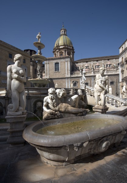 Fontana Pretoria à Palerme