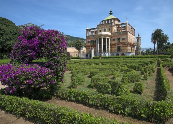 Parc de la Favorita à Palerme, le Palais chinois