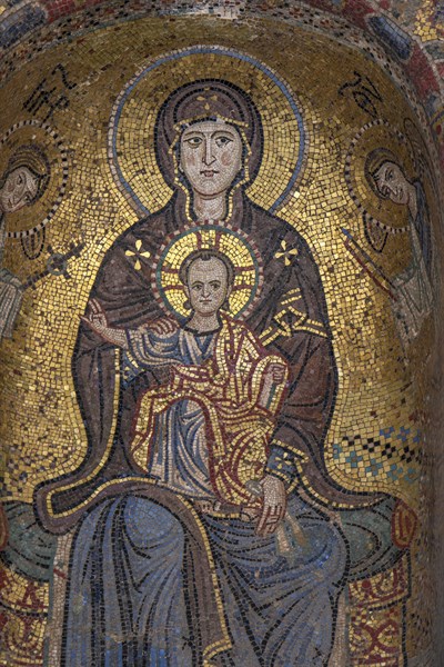La Vierge et l'Enfant, Cathédrale Notre-Dame de l'Assomption à Palerme