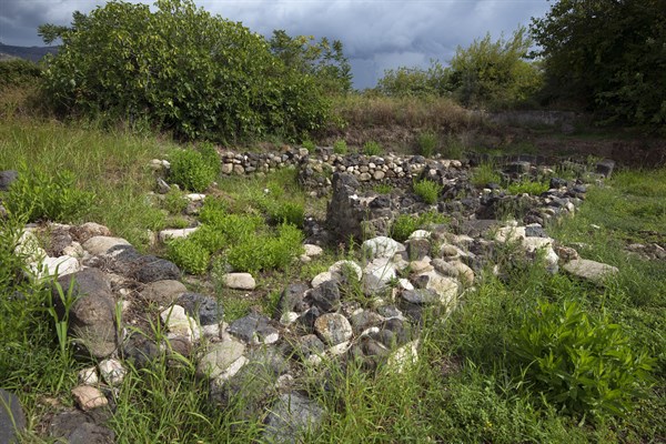 Site archéologique de l'ancienne Naxos (Sicile)