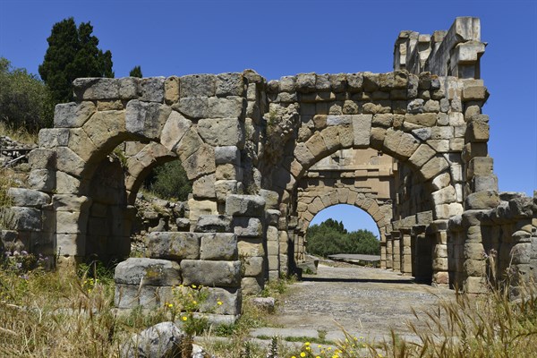 Ancien site archéologique de Tindari (Sicile)