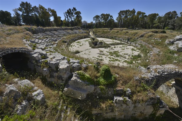 Parc archéologique de la Neapolis à Syracuse (Sicile)