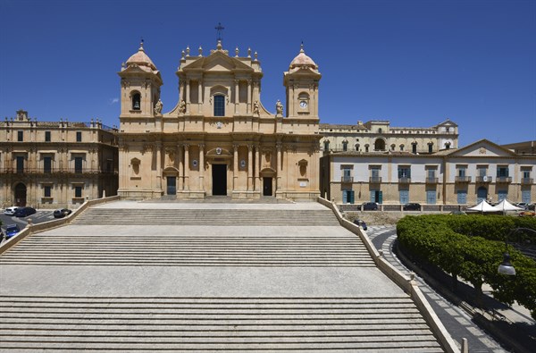 Cathédrale San Nicolo di Mira à Noto (Sicile)