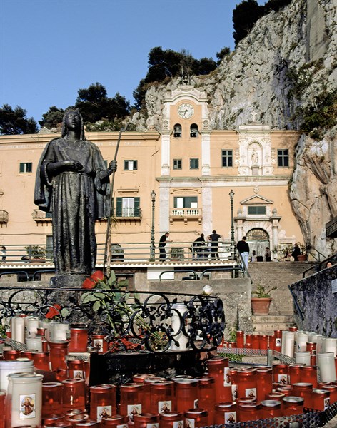 Sanctuaire de Santa Rosalia à Palerme (Sicile)