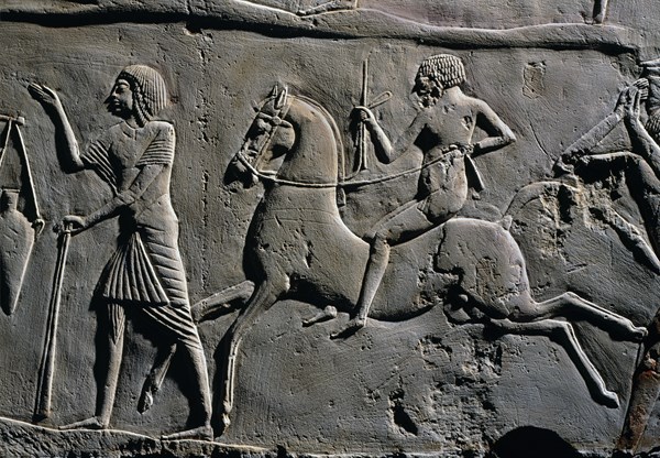 Relief de la tombe de Horemheb à Saqqarah