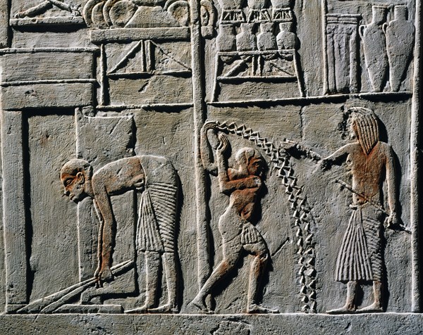 Relief de la tombe de Horemheb à Saqqarah