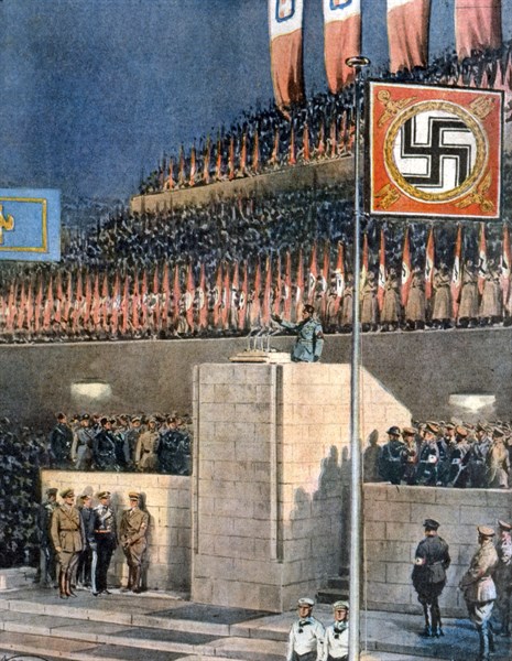 Discours de Benito Mussolini à Berlin le 28 septembre 1937