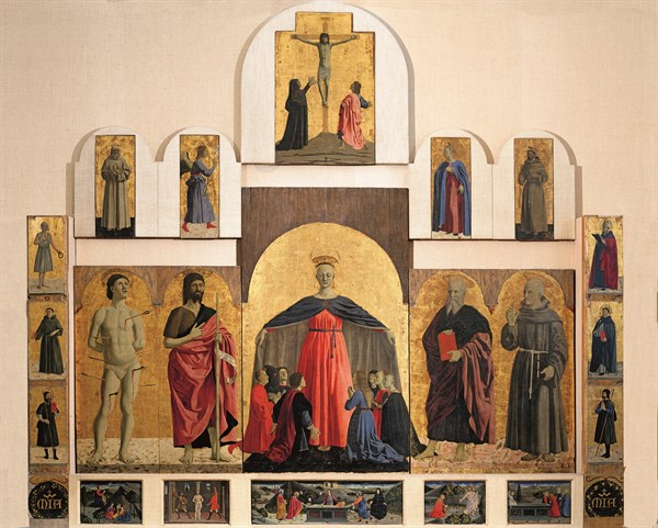 Piero della Francesca, Polyptyque de la Vierge de Miséricorde