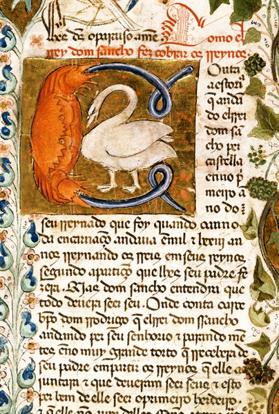 Miniature de "Crónica geral de Espanha de 1344"