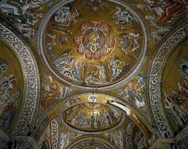 Coupole du baptistère de la basilique Saint-Marc de Venise