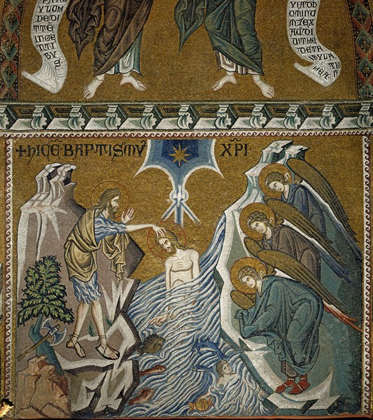 Le baptême du Christ, Baptistère de la basilique Saint-Marc de Venise