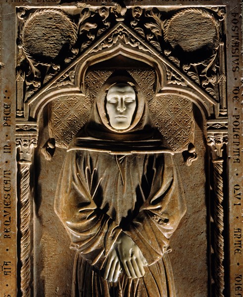 Pierre tombale d'Ostasio II da Polenta