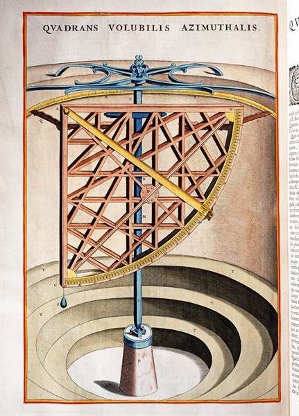 Johannis Blaeu, horloge solaire