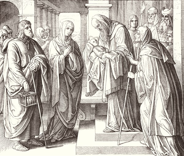 Carolsfeld, La Présentation de Jésus au Temple