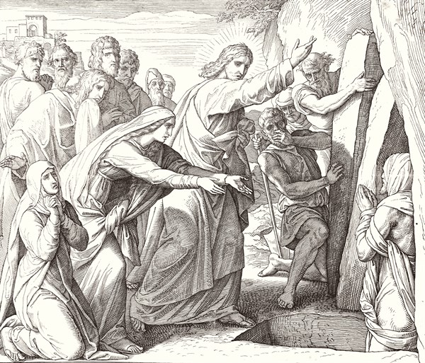 Carolsfeld, Le Miracle de la résurrection de Lazare