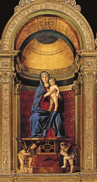 Bellini, Triptyque des Frari (détail)