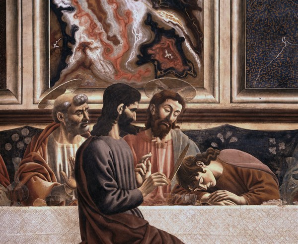 Andrea del Castagno, Fresque du Cenacolo di Sant' Apollonia à Florence