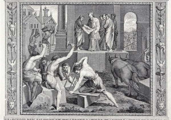 Deuxième Livre des Chroniques, chapitre 3 : Le roi Salomon et la construction du Temple
