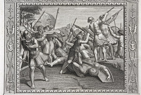 Premier Livre de Samuel, chapitre 17 : David tue le géant Goliath