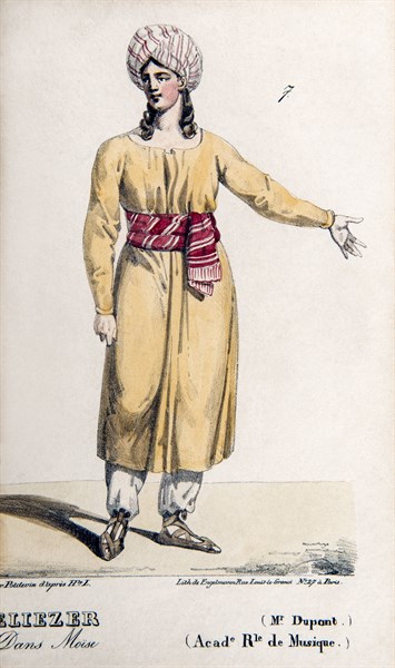 Character from the opera "Moïse et Pharaon"