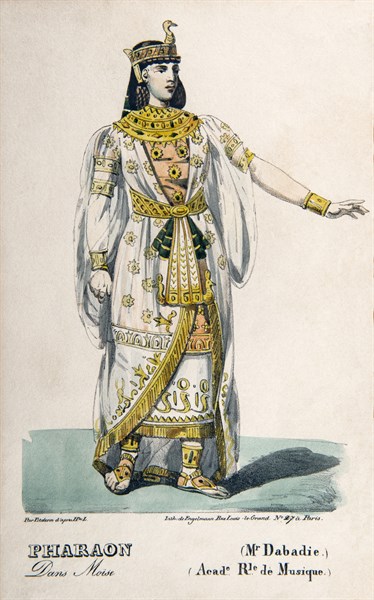 Character from the opera "Moïse et Pharaon"