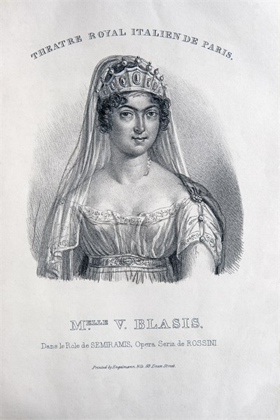 Character from Rossini's opera "Semiramide