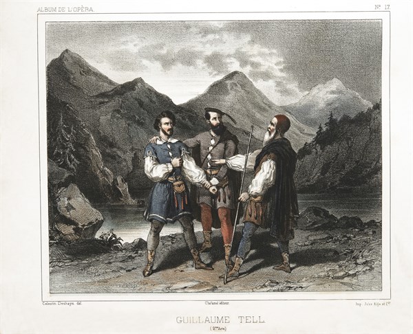 Characters of Rossini's opera "Guillaume Tell"