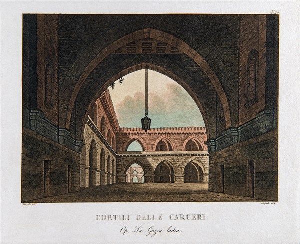 Set design for Rossini's opera ‘The Thieving Magpie"