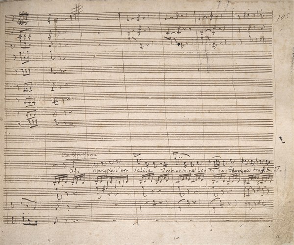 Score of Rossini's opera ‘Otello