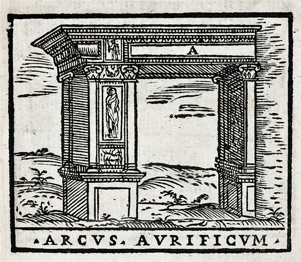 Arcus Aurificum: Arch of Septimius Severus in Rome