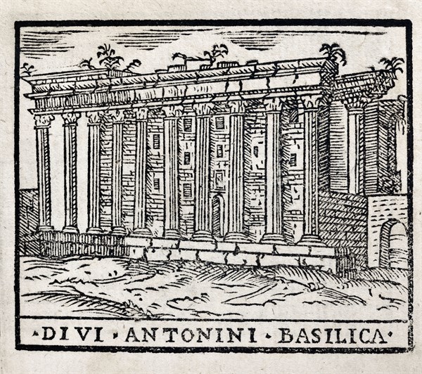 Divi Antonini Basilica: Temple of Antoninus and Faustina in Rome