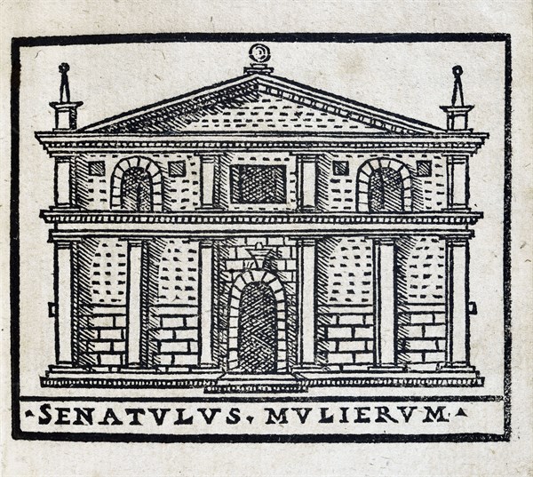 Senatulus Mulierum: Women's Senate building in Rome