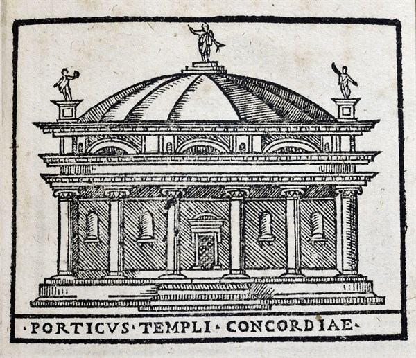 Porticus Templi Concordiae: Temple of Concord in Rome