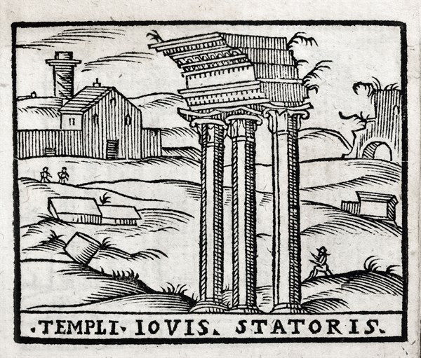 Templi Ioniis Statoris: Temple of Jupiter Stator in Rome