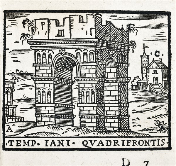Temp Iani Quadrifrontis : Arc de Janus à Rome