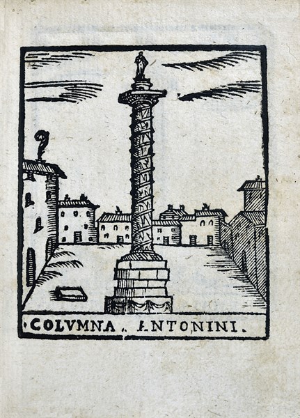 Columna Antonini: Column of Antoninus the Pious in Rome