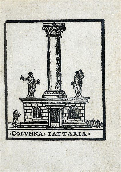 Columna Lattaria: Columna Lactaria in Rome
