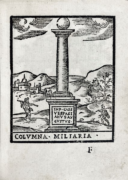 Columna Miliaria: Vespasian's column in Rome
