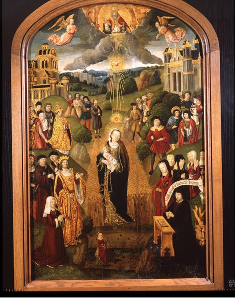 Puy d'Abbeville : la Vierge au froment