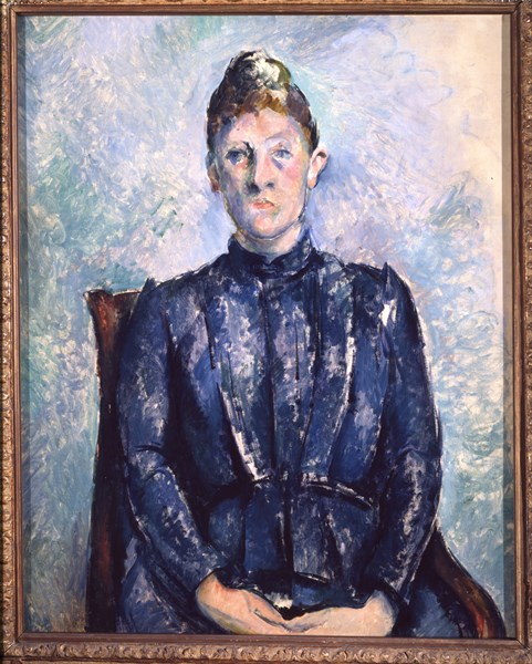 Cézanne, Portrait de Madame Cézanne