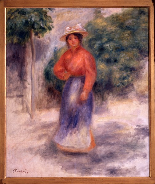 Renoir, Gabrielle au jardin