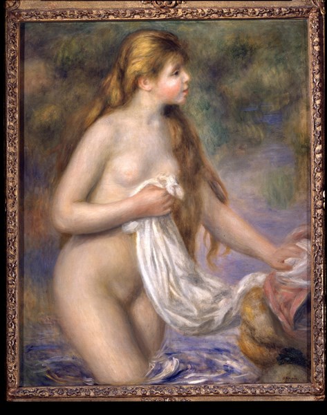 Renoir, Baigneuse aux cheveux longs