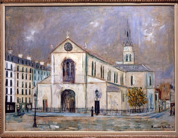Utrillo, Eglise de Clignancourt