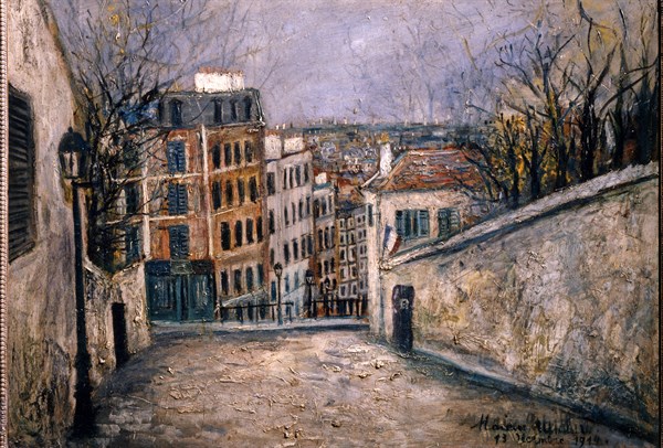 Utrillo, Rue du Mont-Cenis