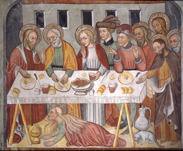 Fresque de la Chapelle Saint-Antoine de Bessans