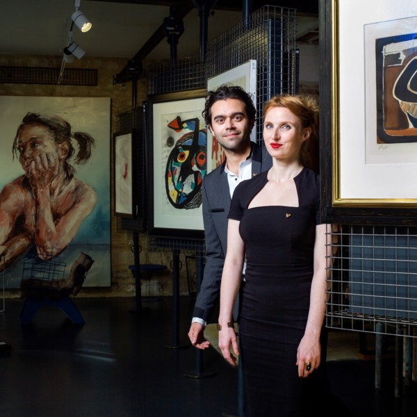 Lucie-Eléonore Riveron and Cédric Melado